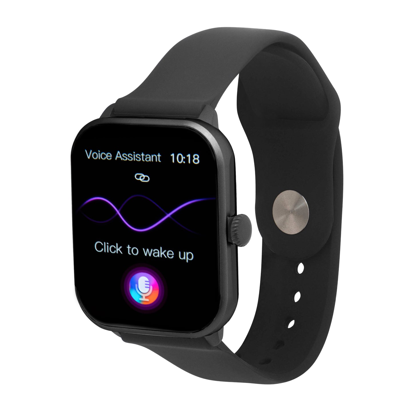 iWatch Model #: BCBR - Black Case with Black Rubber Band