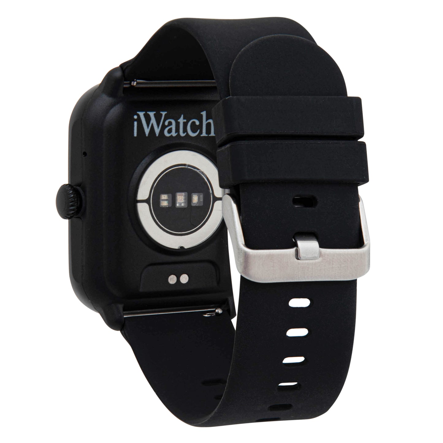 iWatch Model #: BCBR - Black Case with Black Rubber Band