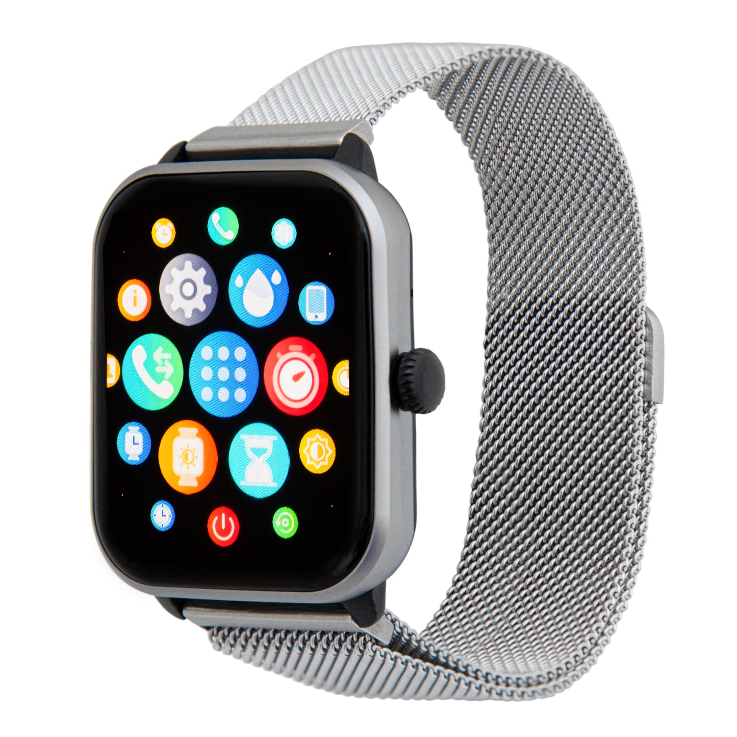 iWatch - Silver Case with Silver Metal Band