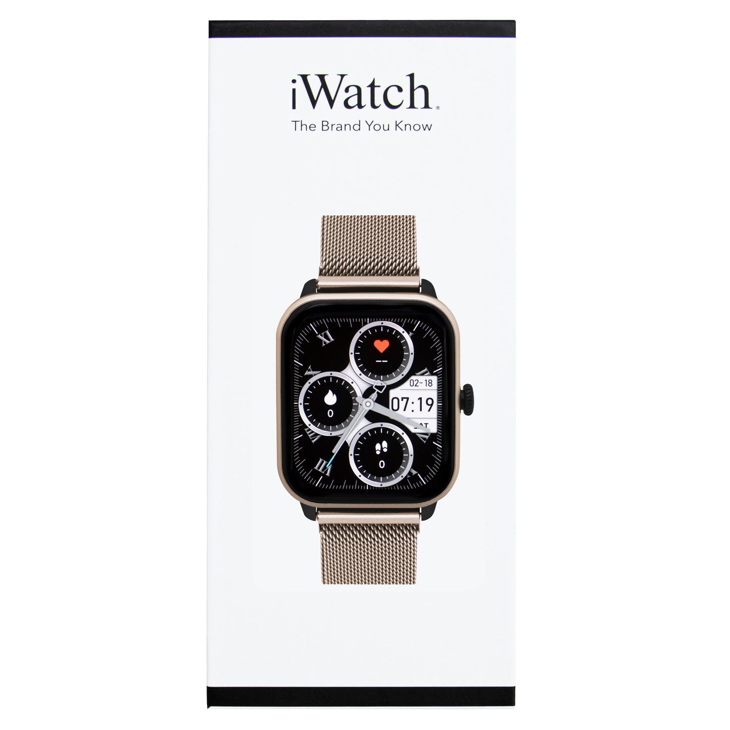 iWatch Model #: GCGM - Gold Case Gold Metal Band