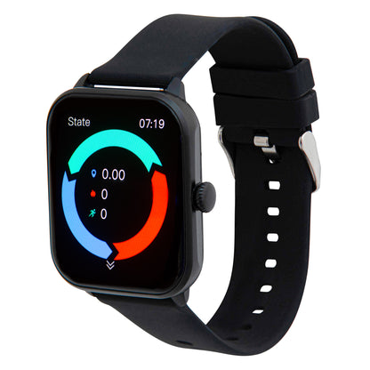 iWatch - Black Case with Black Rubber Band