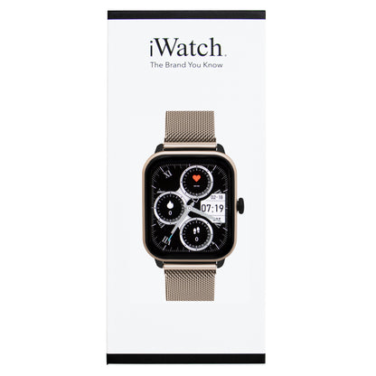 iWatch Model #: GCGM - Gold Case Gold Metal Band